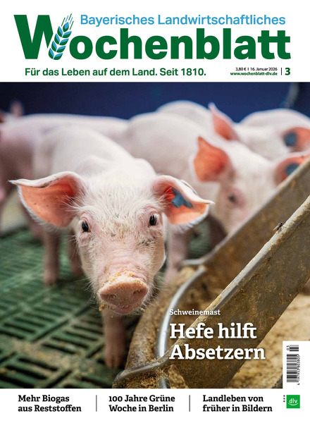 Bayerisches Landwirtschaftliches Wochenblatt