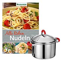 Kochbuch ‚Alle lieben Nudeln‘ und Nudeltopf