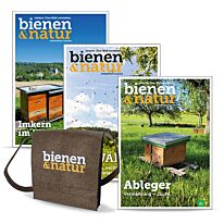 bienen&natur Sonderheft-Paket Imker-Praxis mit Filztasche