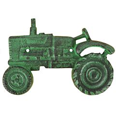 Wandflaschenöffner Traktor-grün