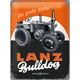 Blechschild Lanz Bulldog