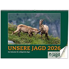 Wandkalender UNSERE JAGD 2026
