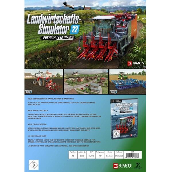 Landwirtschafts-Simulator 22 – Premium Expansion für den PC