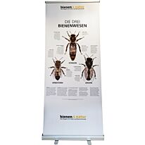 "Die drei Bienenwesen" Roll-up 85X200 cm